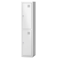 Металлический шкаф для одежды ШОМ-300/1/2