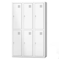 Фото Металлический шкаф для одежды ШОМ-300/3/6