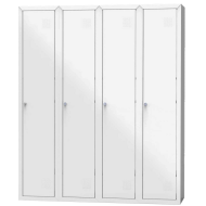 Фото Металлический шкаф для одежды ШОМ-300/4