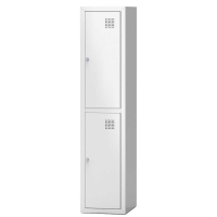 Металлический шкаф для одежды ШОМ-400/1/2