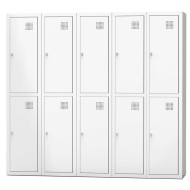 Металлический шкаф для одежды ШОМ-400/5/10