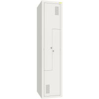Шкаф для одежды металлический ШОМ-Л-400/1/2