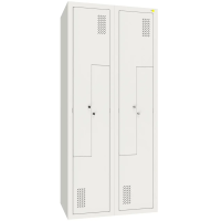 Шкаф для одежды металлический ШОМ-Л-400/2/4