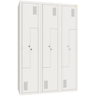 Шкаф для одежды металлический ШОМ-Л-400/3/6