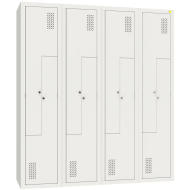 Шкаф для одежды металлический ШОМ-Л-400/4/8