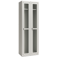 Шкаф для одежды металлический ШОМ/С-300/2 с прозрачными дверцами