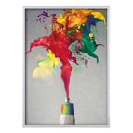 Фото  Алюминиевая клик-рама ALUSNAP-25 (1 шт. в упаковке)