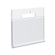 Ценникодержатель навесной прозрачный DBHH (100 шт. в упаковке)