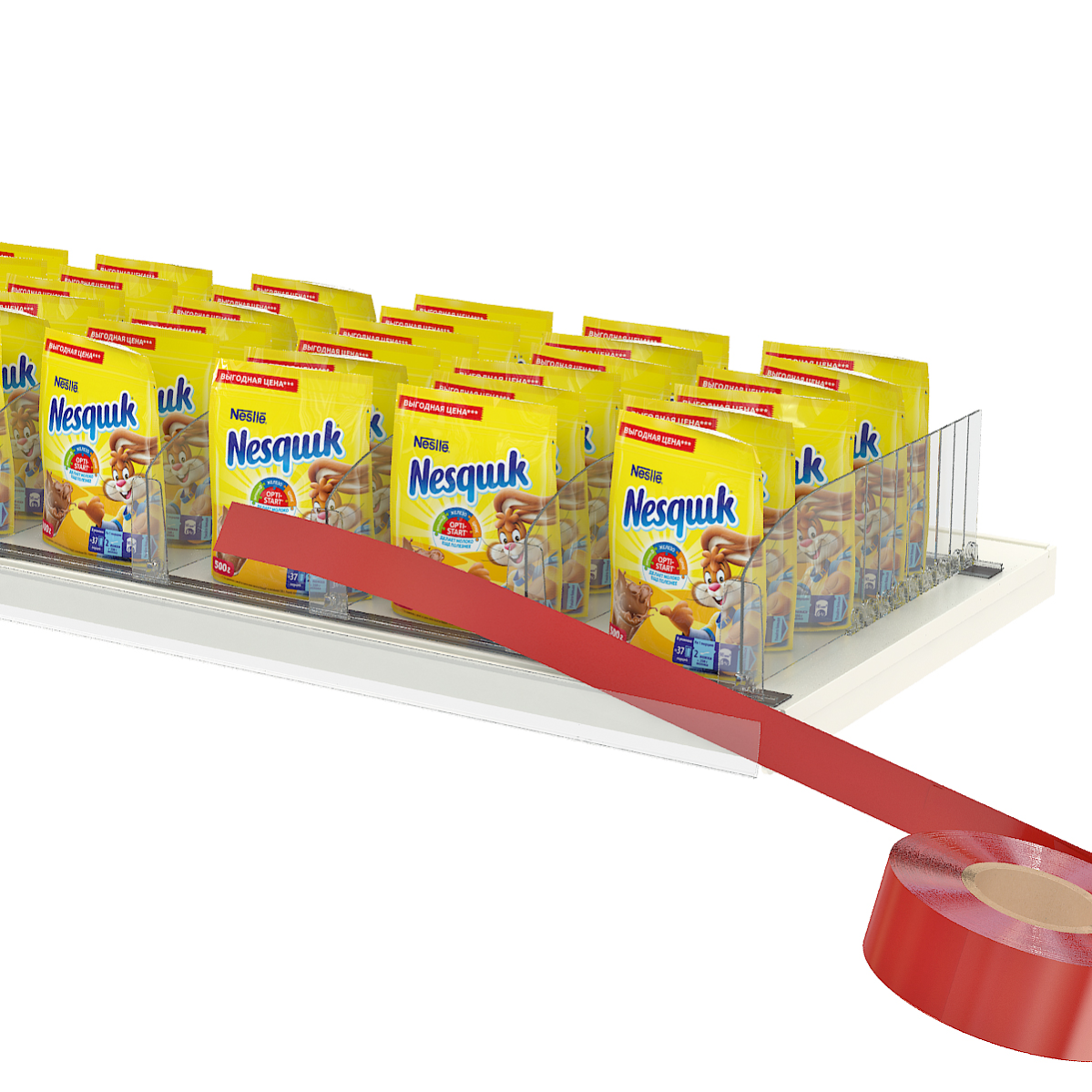 Цветная вставка для ценникодержателя COLOR-INSERT39 фото 2