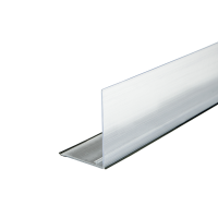 Ограничитель с L-образным профилем L-RAIL80-TM на магнитном скотче длиной 1000 мм (10 шт. в упаковке)