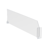 Разделитель пластиковый  DIV120 с передним ограничителем