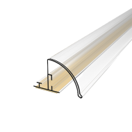 Профиль для полок закругленный PRO