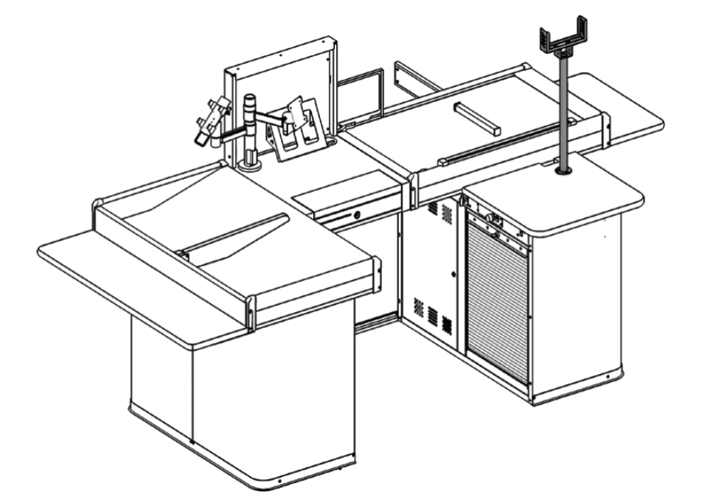 Держатель для монитора клиента цена