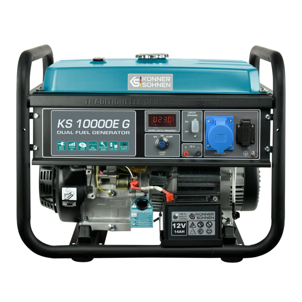 Газобензиновий генератор KS 10000E G фото 5