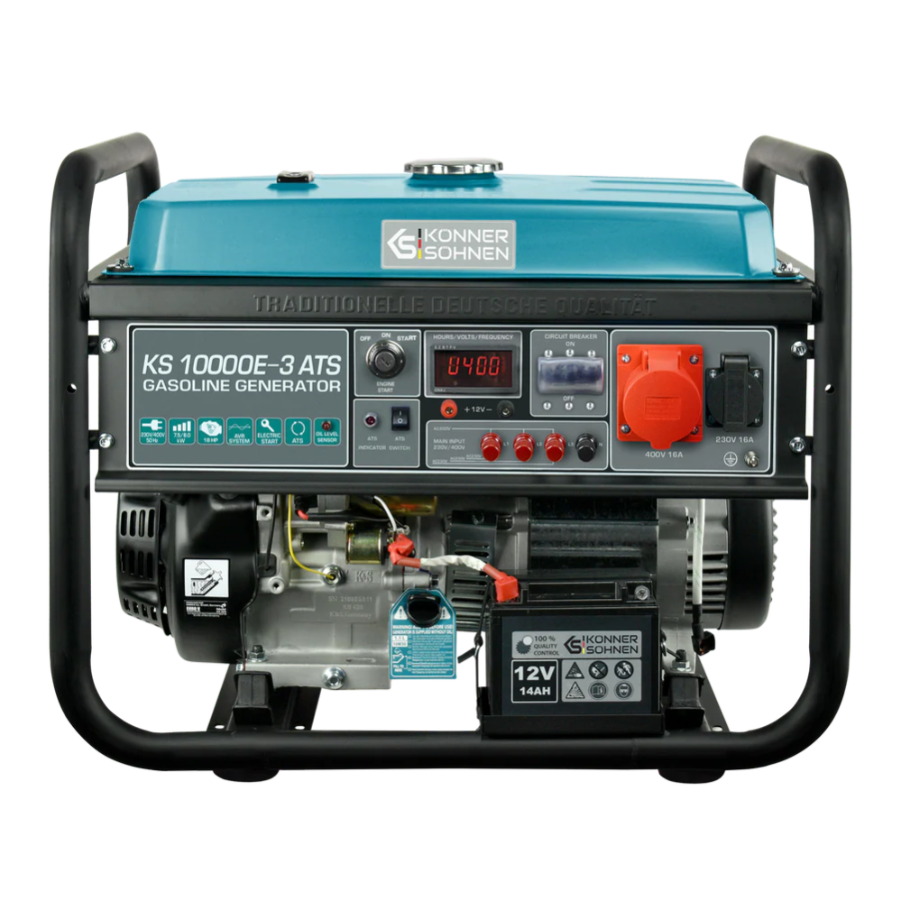 Бензиновий генератор KS 10000E-3 ATS фото 3