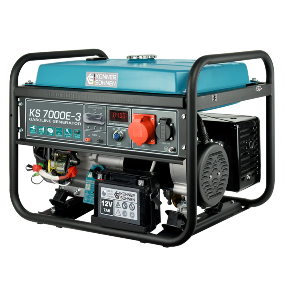 Бензиновый генератор KS 7000E-3 цена