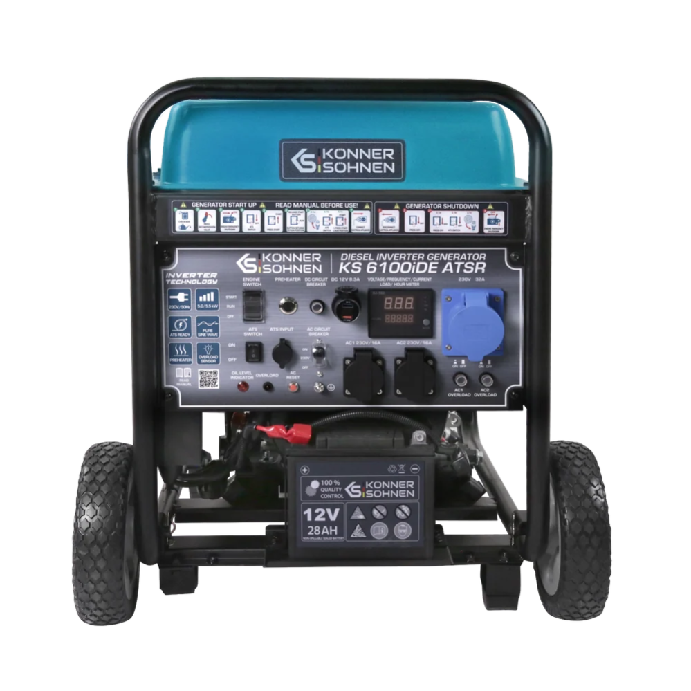 Дизельный инверторный генератор KS 6100iDE ATSR цена