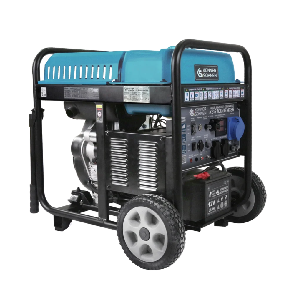 Дизельный инверторный генератор KS 6100iDE ATSR фото 3