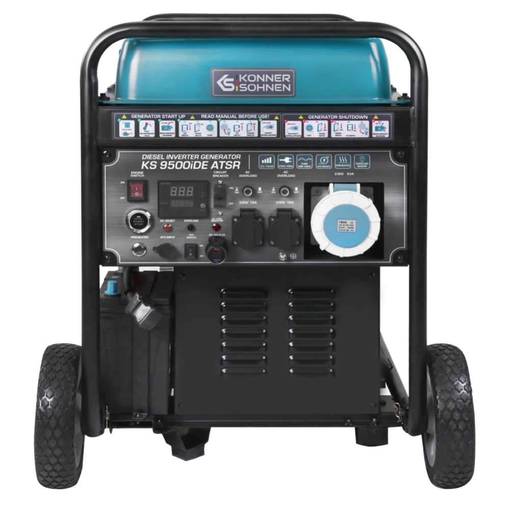 Дизельний інверторний генератор KS 9500iDЕ ATSR ціна