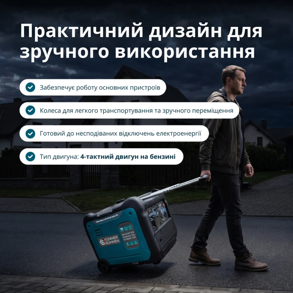 Інверторний генератор KS 5500iE S ATSR фото 9