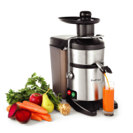 Соковыжималка электрическая для твердых овощей и фруктов GoodFood FJ200