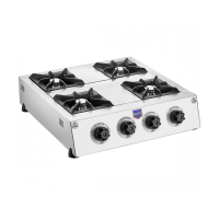 Плита газовая настольная на 4 комфорки CEJ28Z REMTA
