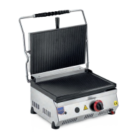 Прижимной панини гриль газовый R74Z Remta