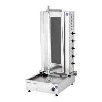 Аппарат для шаурмы электрический с нижним приводом МА04 REMTA