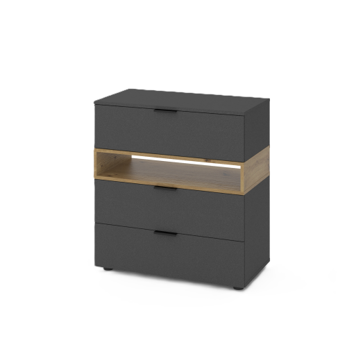 Комод Home А026 Антрацит-Дуб (Комод Home А026 Антрацит-Дуб) купить