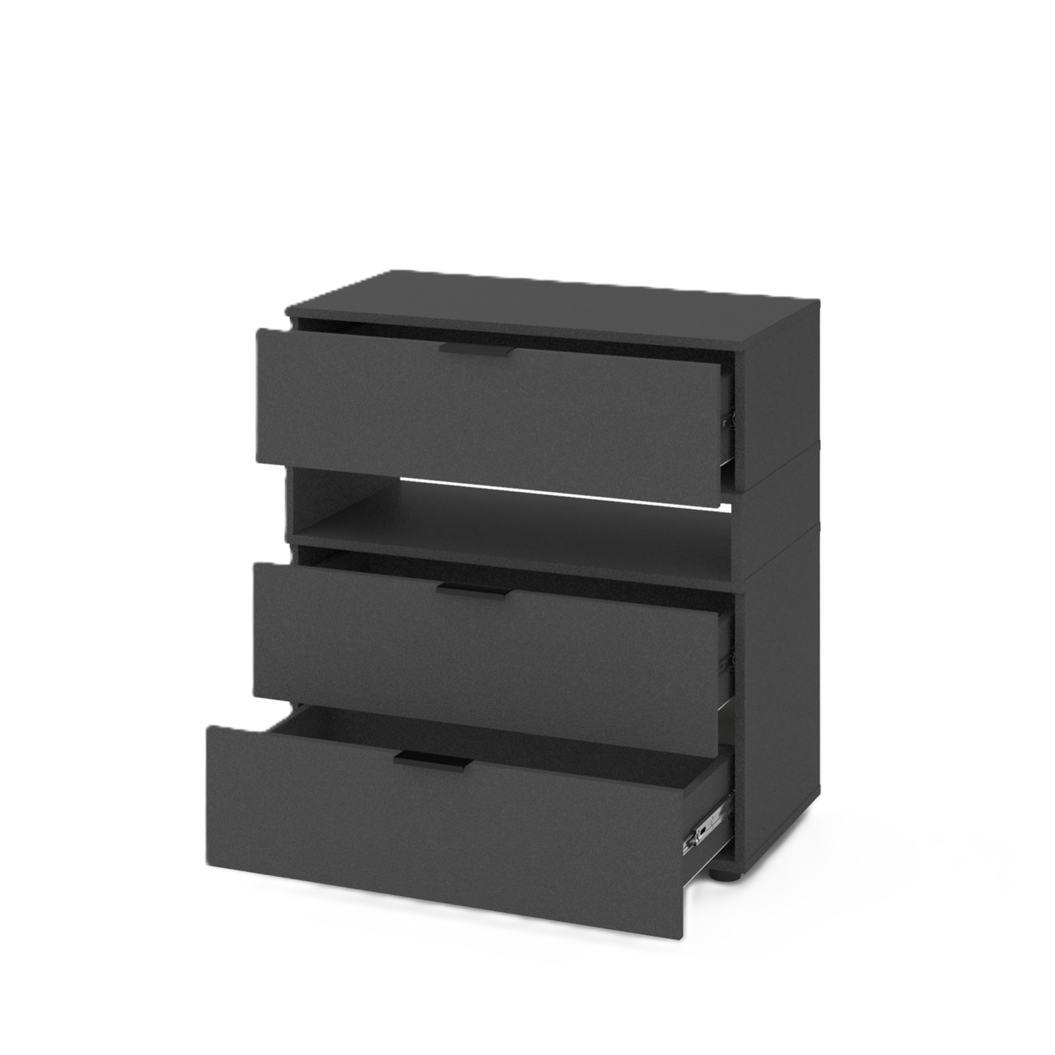 Комод Home А026 Антрацит-Антрацит цена