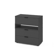 Комод Home А026 Антрацит-Антрацит