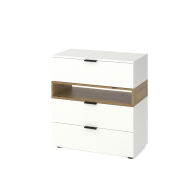 Комод Home А026 Белый-Дуб