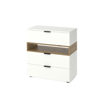 Комод Home А026 Белый-Дуб