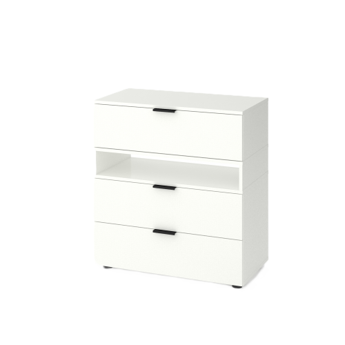 Комод Home А026 Белый-Антрацит (Комод Home А026 Белый-Антрацит) купить