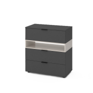 Комод Home А026 Антрацит-Кашемир