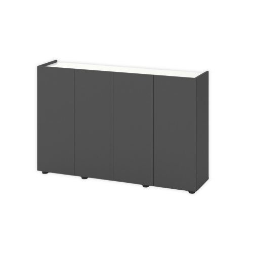 Комод Home В020 Антрацит-Белый (Комод Home В020 Антрацит-Белый) купить