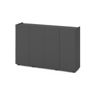 Комод Home В020 Антрацит-Антрацит