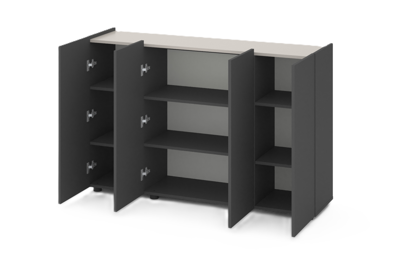 Комод Home В020 Антрацит-Кашемир цена