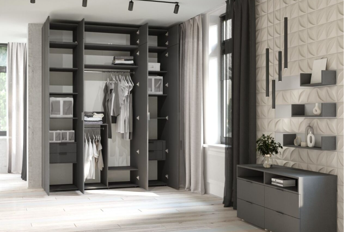 Антресоль Home А014A Антрацит фото 1