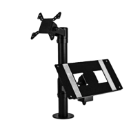 Стойка базовая с кронштейном для монитора L250 и полкой для клавиатуры типа А L200