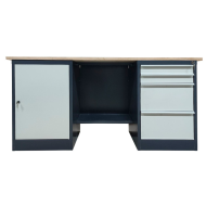 Фото Металлический двухтумбовый верстак Stw 326-2M2B/D