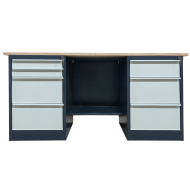 Фото Металлический двухтумбовый верстак Stw 326-2M2B/S2B