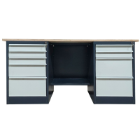 Металлический двухтумбовый верстак Stw 326-3MSB/2M2B