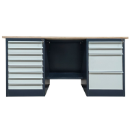 Фото Металлический двухтумбовый верстак Stw 326-8M/2M2B