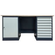 Фото Металлический двухтумбовый верстак Stw 326-8M/D