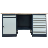 Фото Металлический двухтумбовый верстак Stw 326-8M/МD