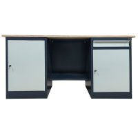 Металлический двухтумбовый верстак Stw 326-D/МD