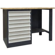 Фото Верстак металлический однотумбовый Stw 325-8M