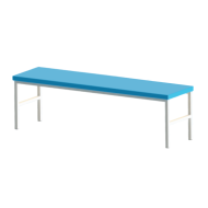 Банкетка медицинская 3-х местная без спинки БМ-103.1