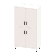 Шкаф медицинский для лекарств с металлической дверью ШМЛ-104